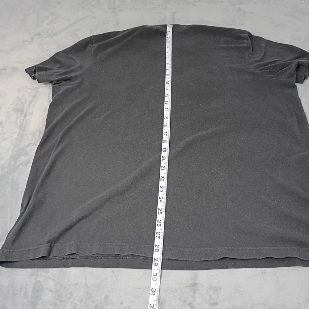Adidas Originals Mens Trefoil Graphic T-Shirt Black 2XL Short Sleeve Tee